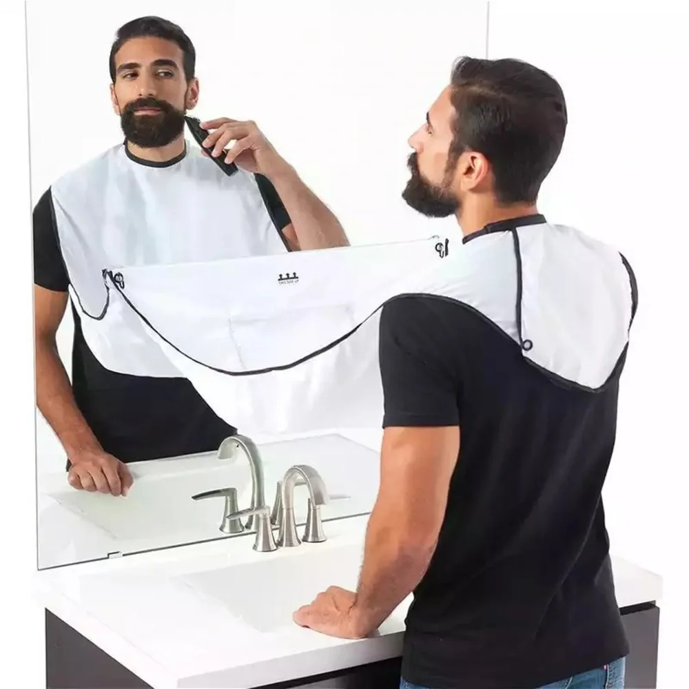 New Male Beard Shaving Apron Care Clean Ha…